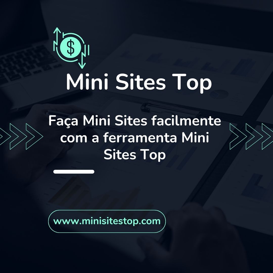 Cabeçalho - Mini Sites Top - Descubra como fazer Mini Sites facilmente e lucre uma renda extra na Internet como nosso(a) afiliado